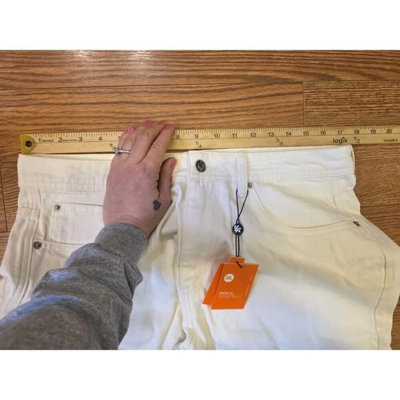 YoungLA Baggy Jeans Mens Sz 34L x 31 Off-white #609 Straight Leg NWT Sold Out - Picture 5 of 14